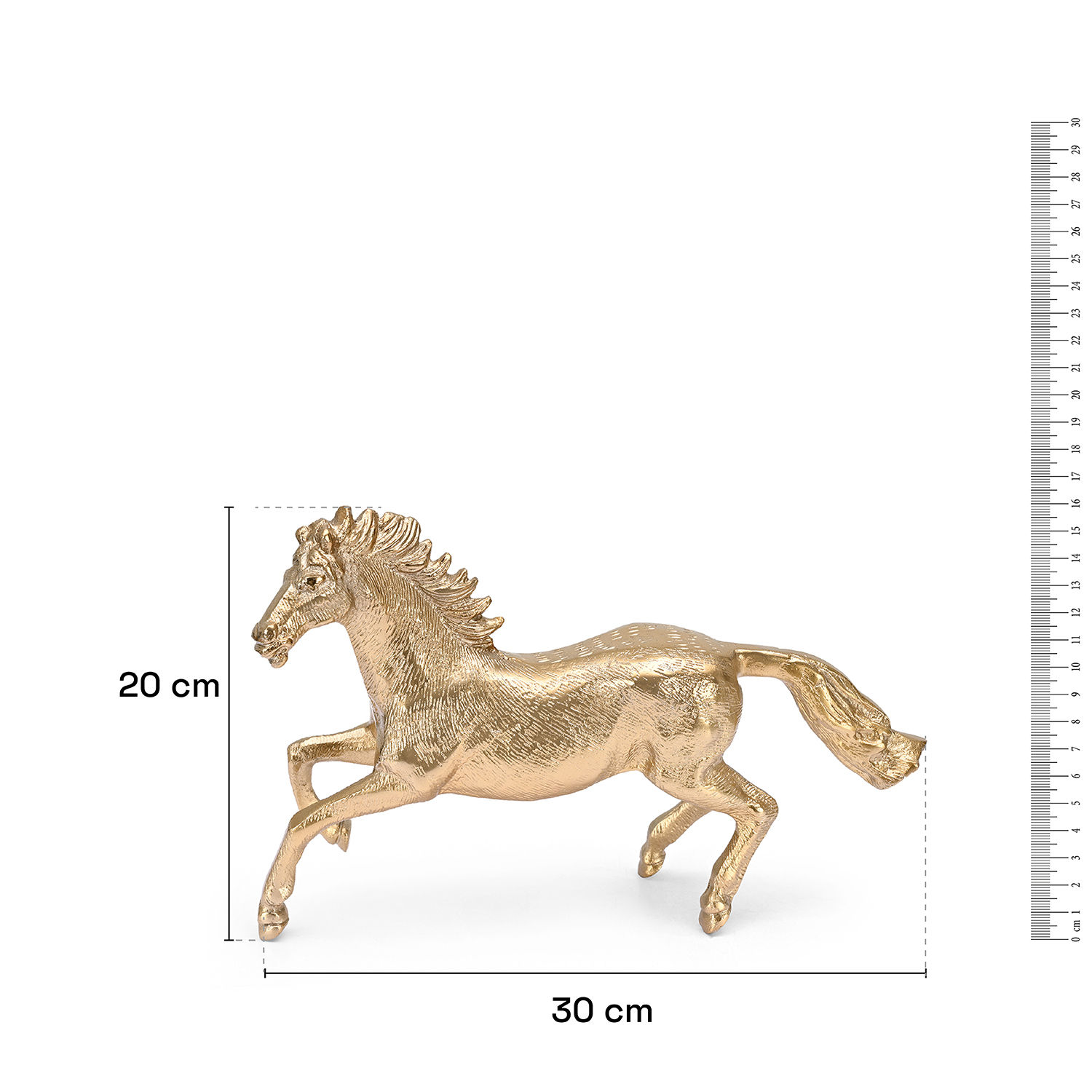Buy Valorian Prancing Horse Gold Online At Best Price In India