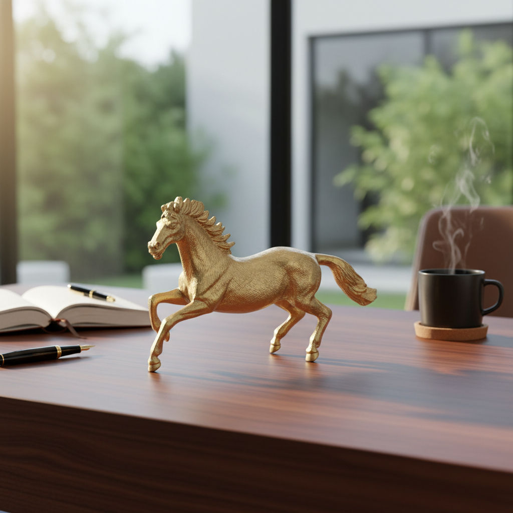 Buy Valorian Prancing Horse Gold Online At Best Price In India