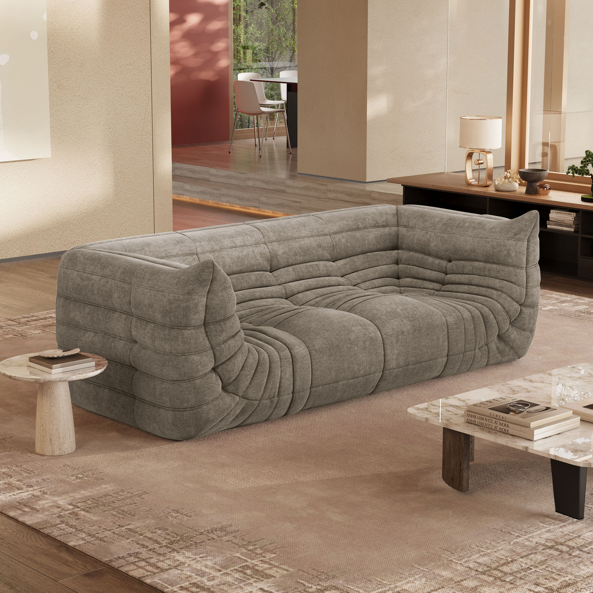Wakefit Molan Sofa - Large Three Seater