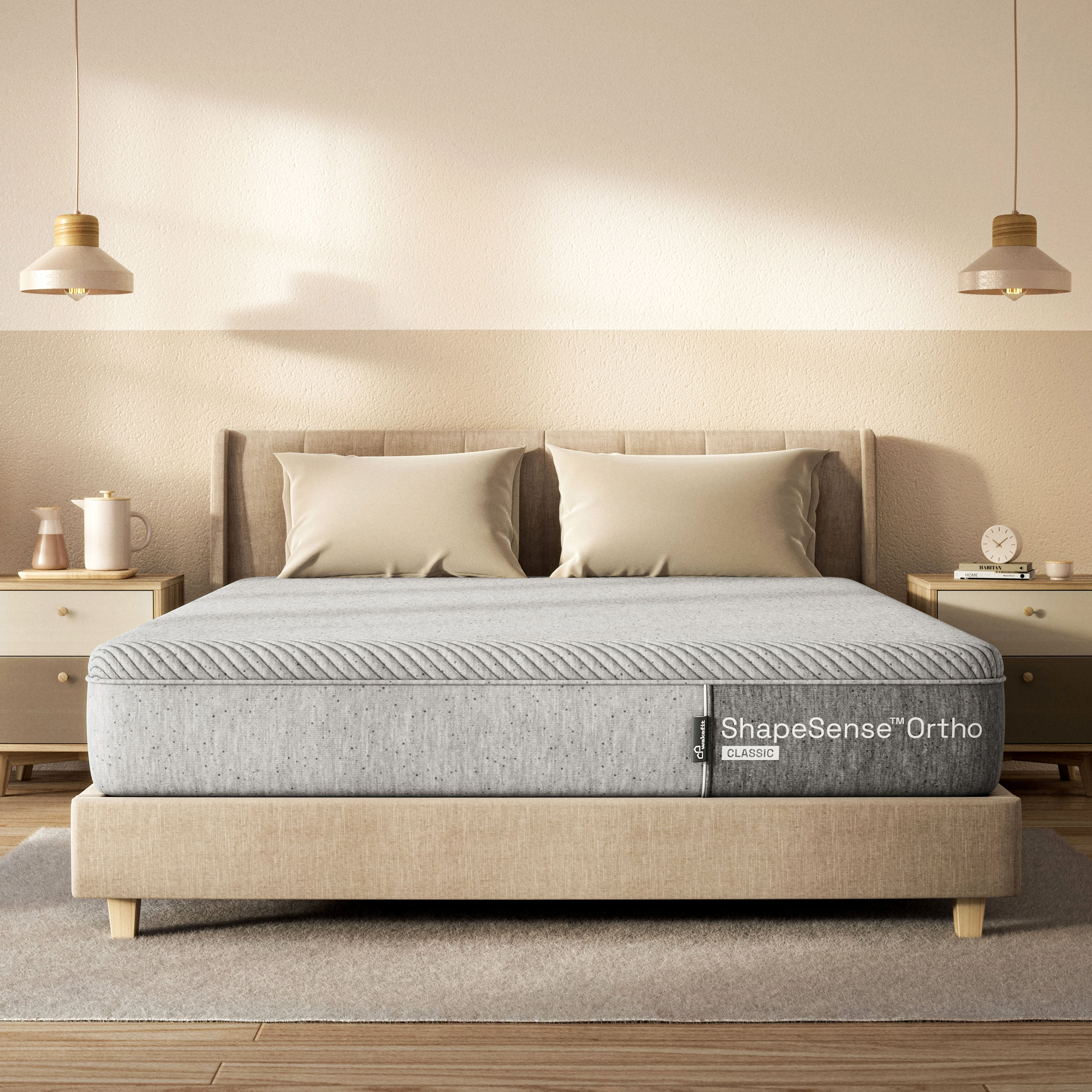 Wakefit ShapeSense Orthopedic Classic Memory Foam Mattress | 10 Years Warranty