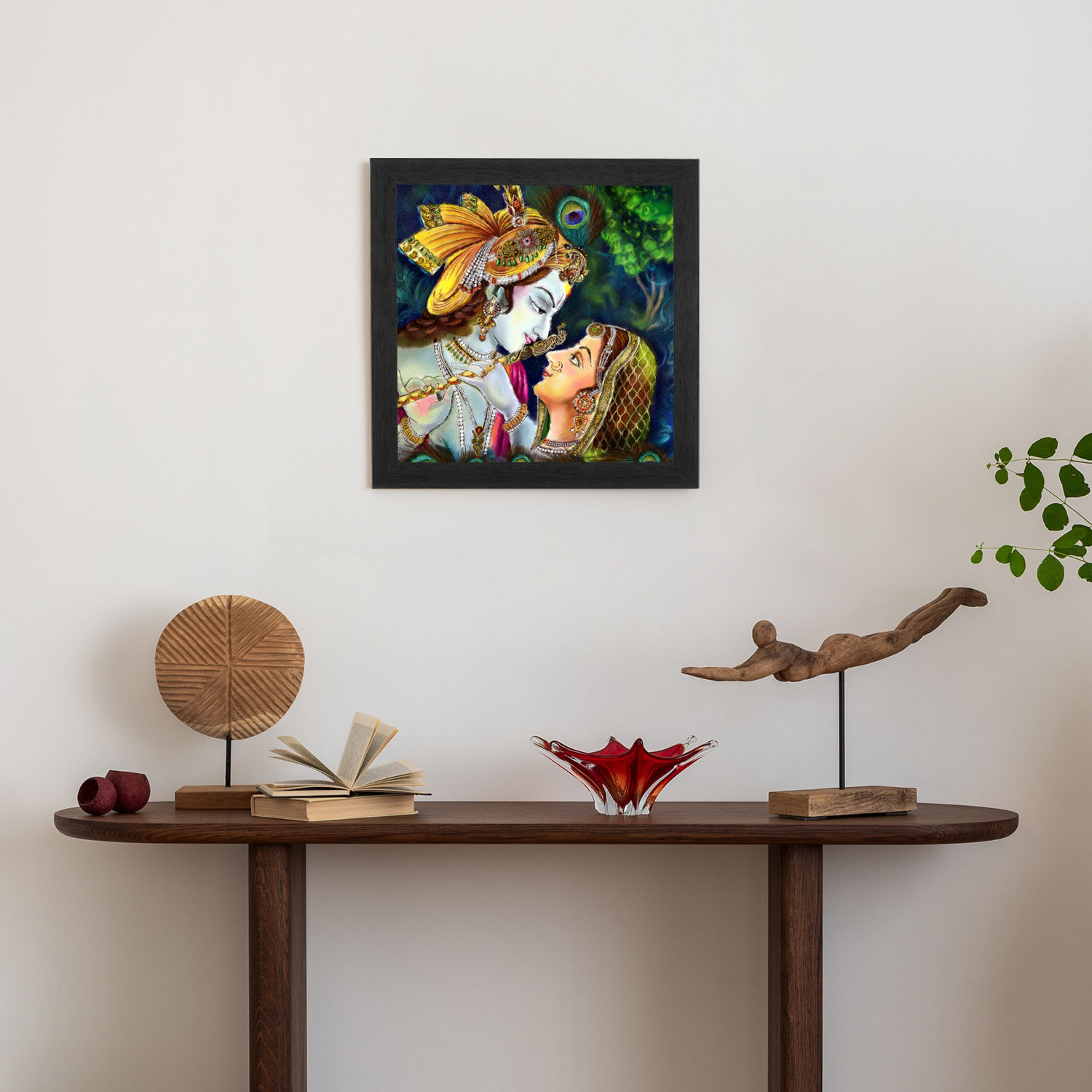 MDF Picture Frame | 10x10 Inch | Set of 1 | For Living Room, Bedroom & Office Decor | Gifting Option | Eternal Echoes