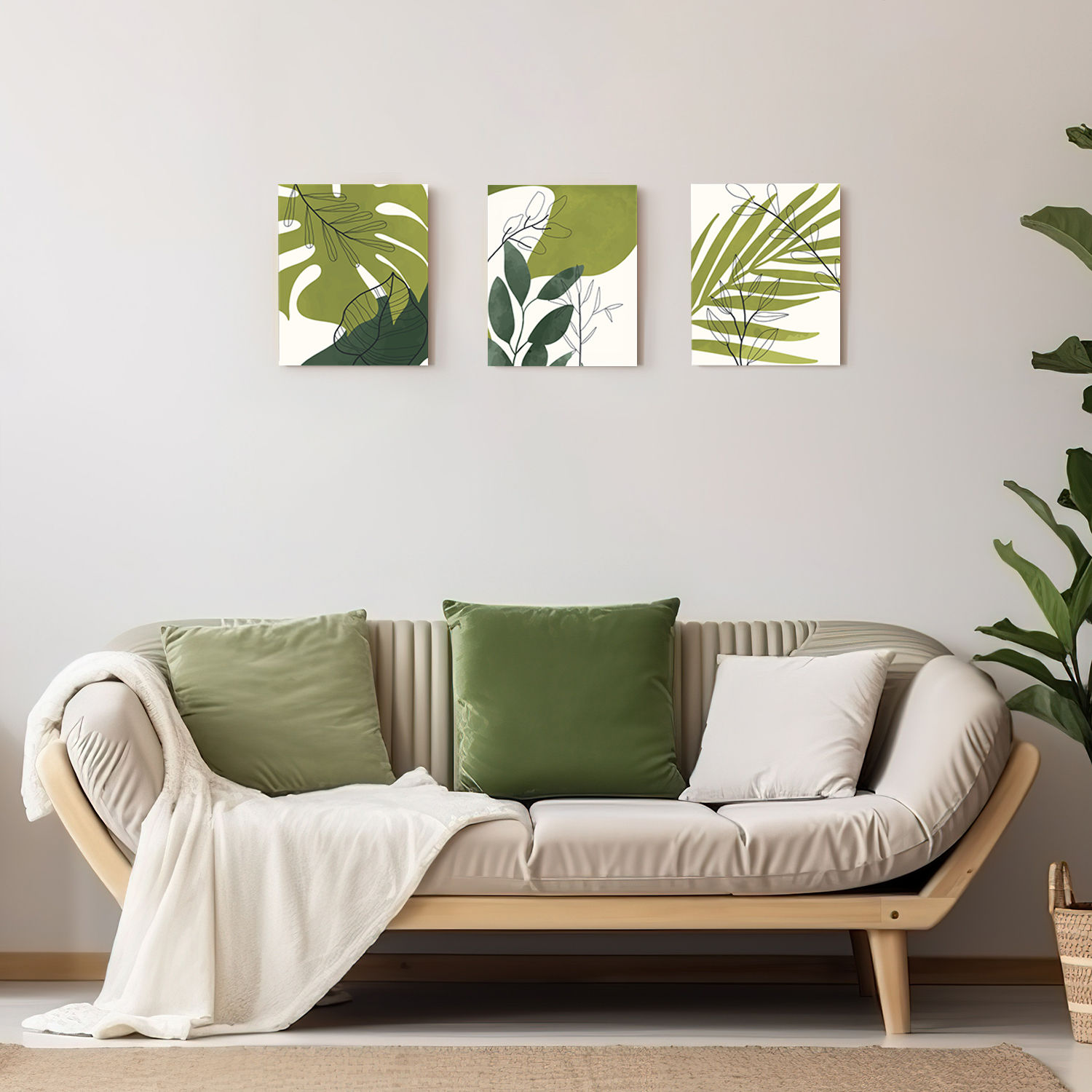 Natural harmony Vinyl Set of 3 (9X11) Inch
