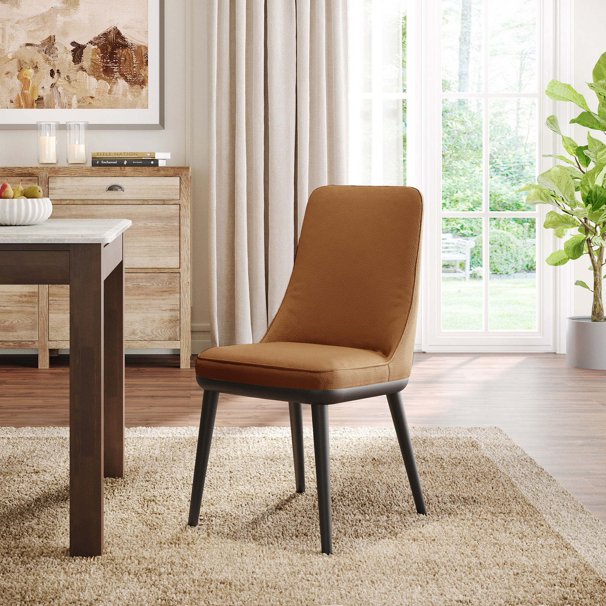 Wakefit Kova Dining Chair - Robin Tan