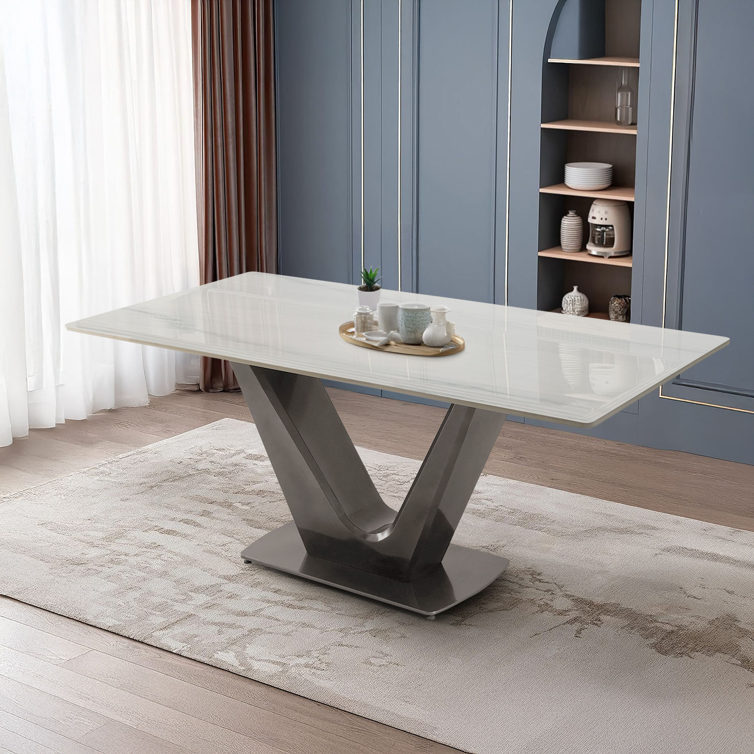 Wakefit Bagna Dining Table - 6 Seater