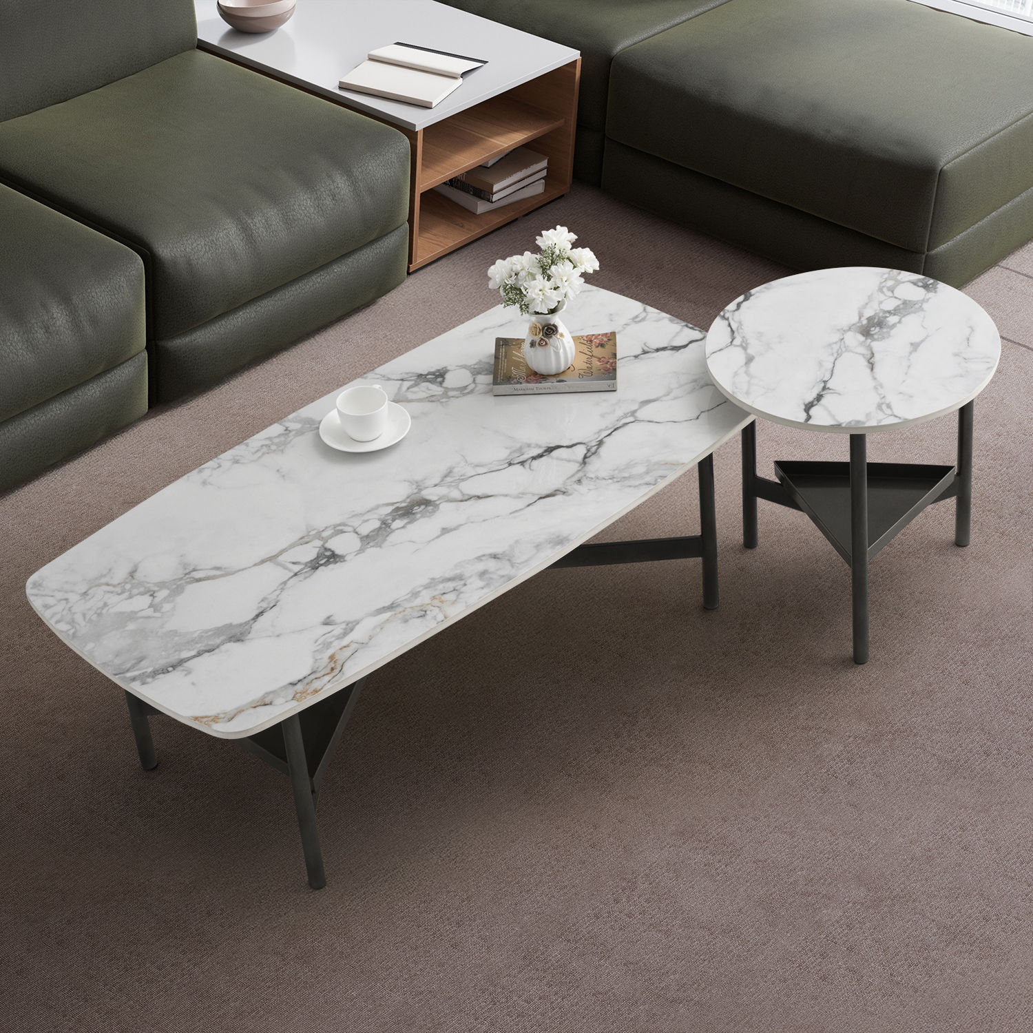 Wakefit Malabar Coffee Table - Amphora White