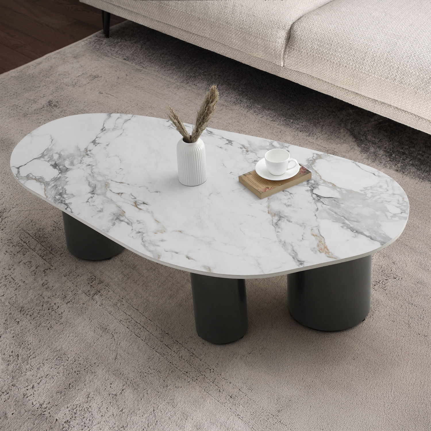 Wakefit Sumatra Coffee Table - Amphora White