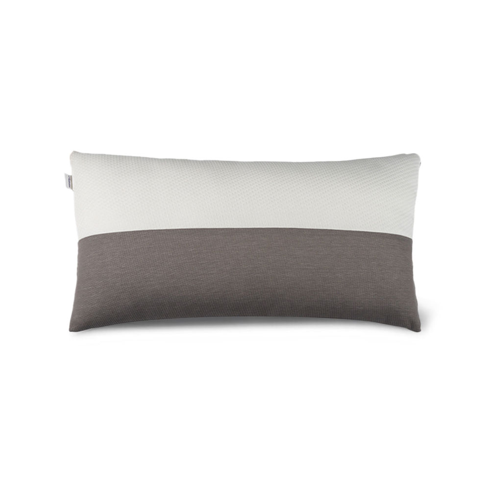 Large Size Sleeping Pillow | Set of 1 | Height Adjustable | 36 x 20 Inch | Soft & Fluffy | White and Grey