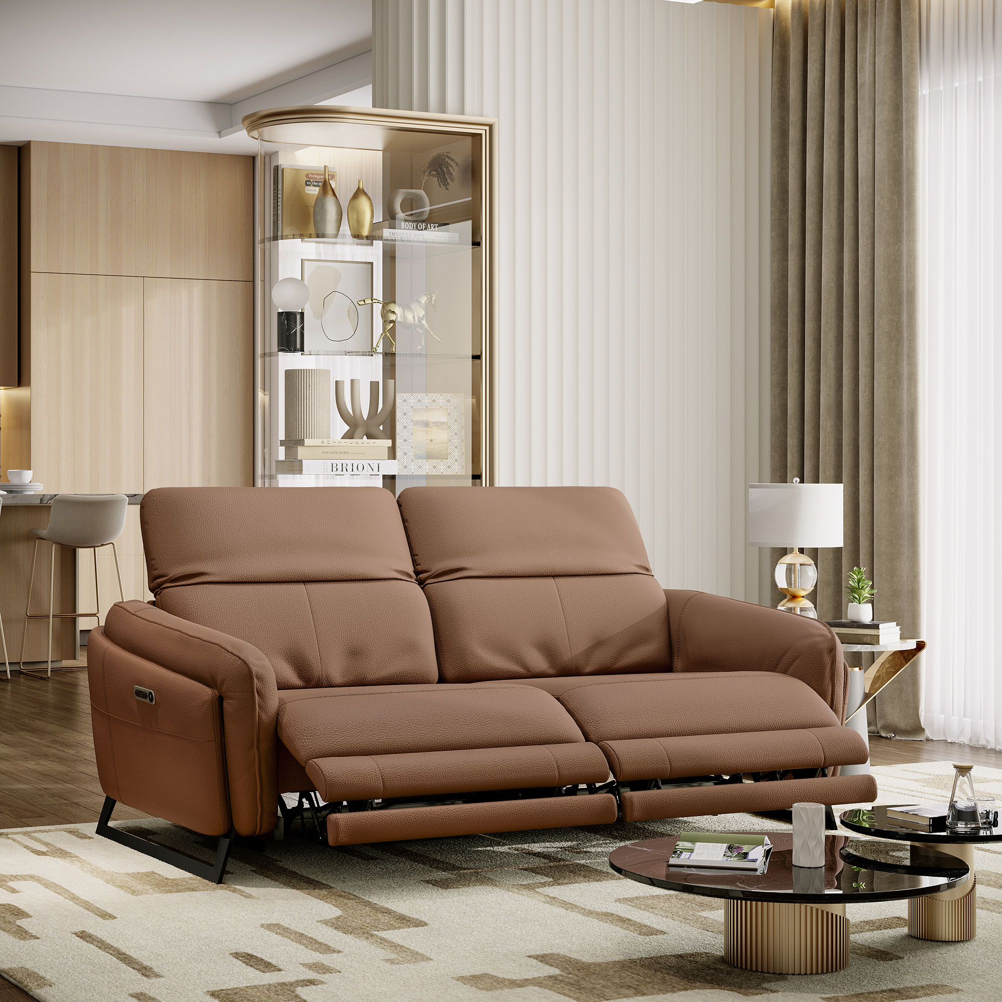 Buy Todi Sofa With Recliner Online At Best Price In India | Wakefit