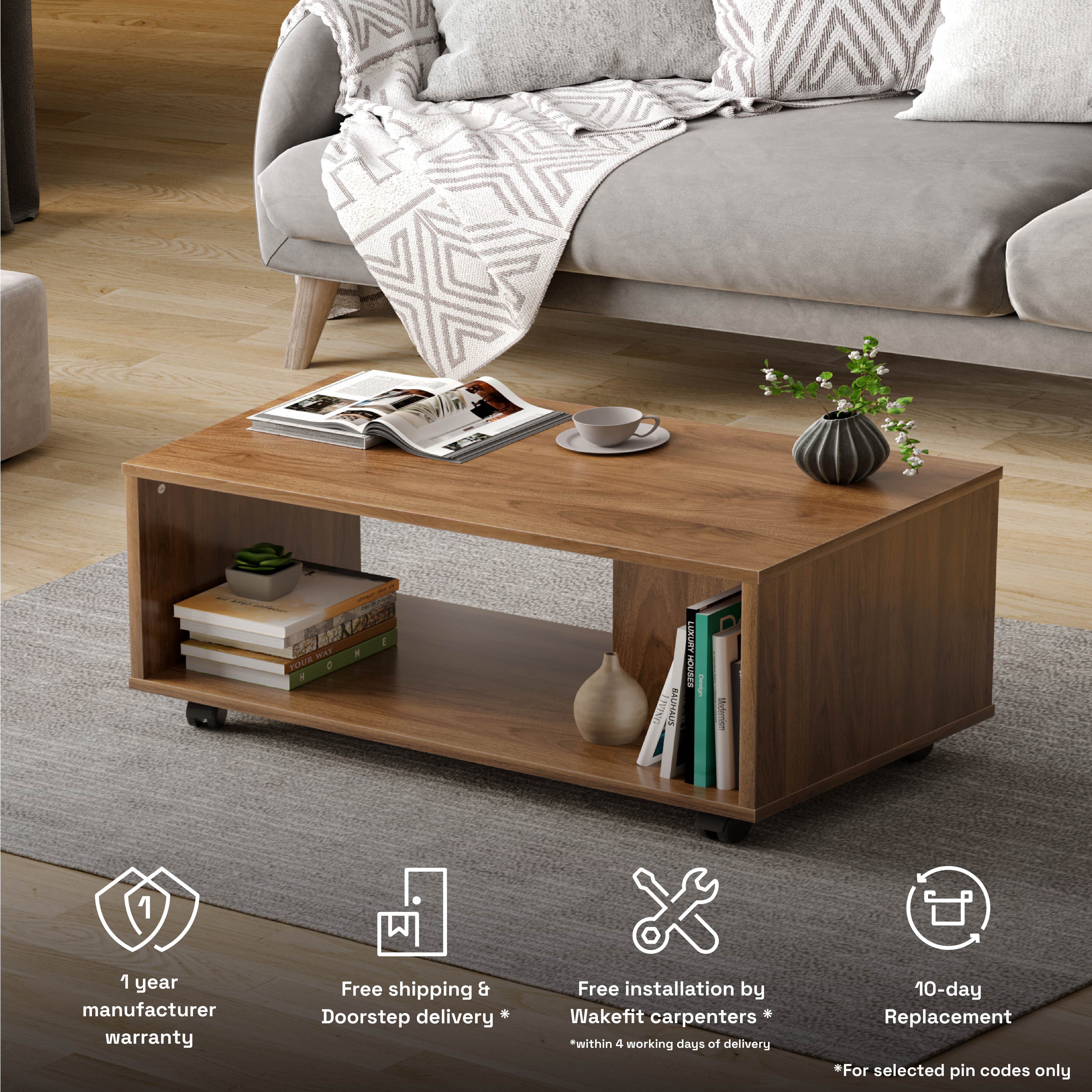 Buy Leonis Coffee Table Online At Best Price In India | Wakefit