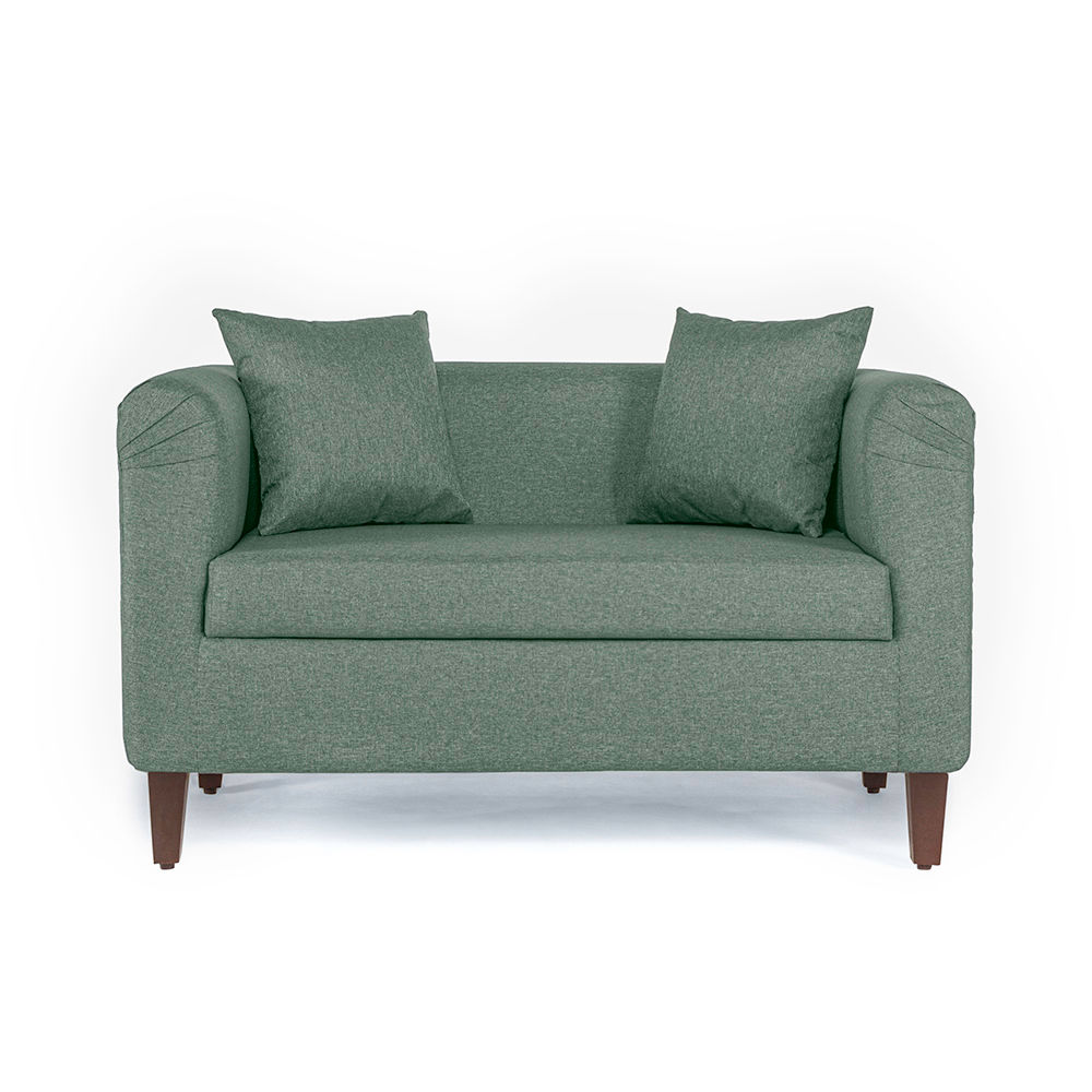 Wakefit Miami Sofa - 2 Seater - Omega Green
