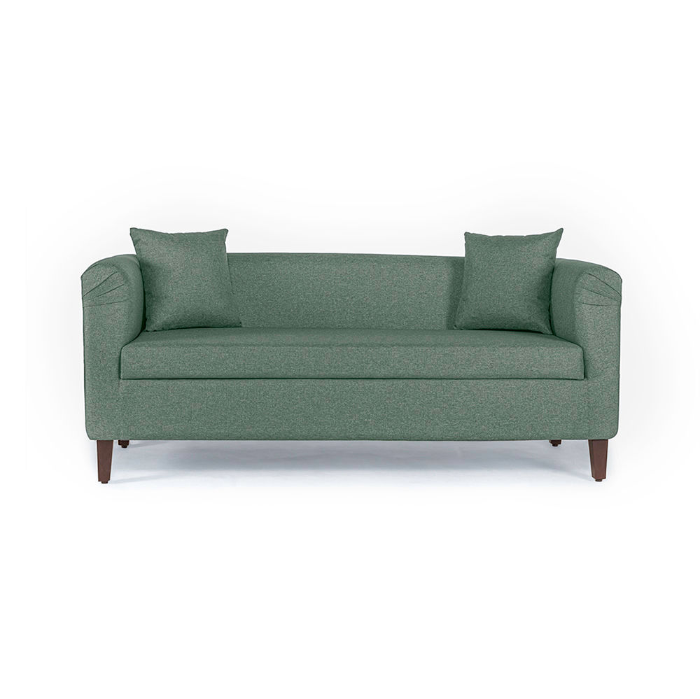 Wakefit Miami Sofa - 3 Seater - Omega Green