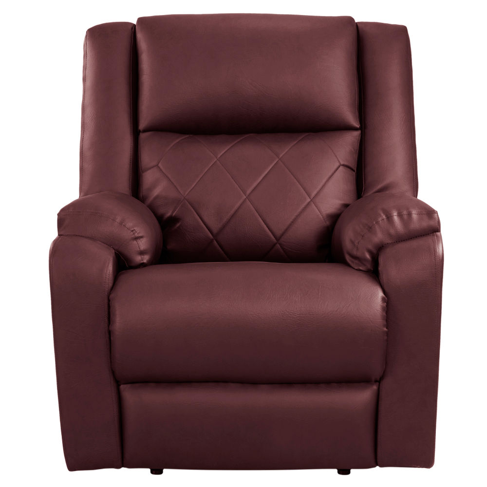 Wakefit Empress Recliner - 1 Seater - Sangria
