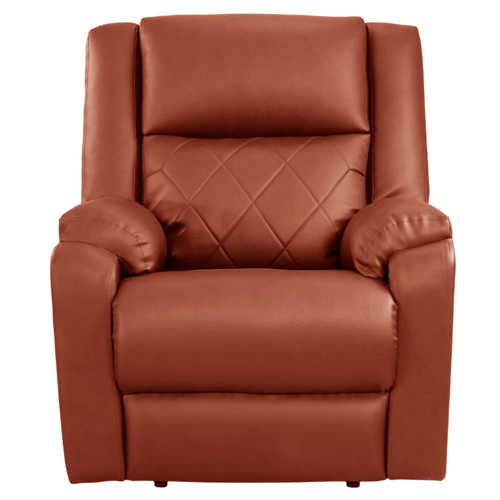Wakefit Empress Recliner - 1 Seater - Tan
