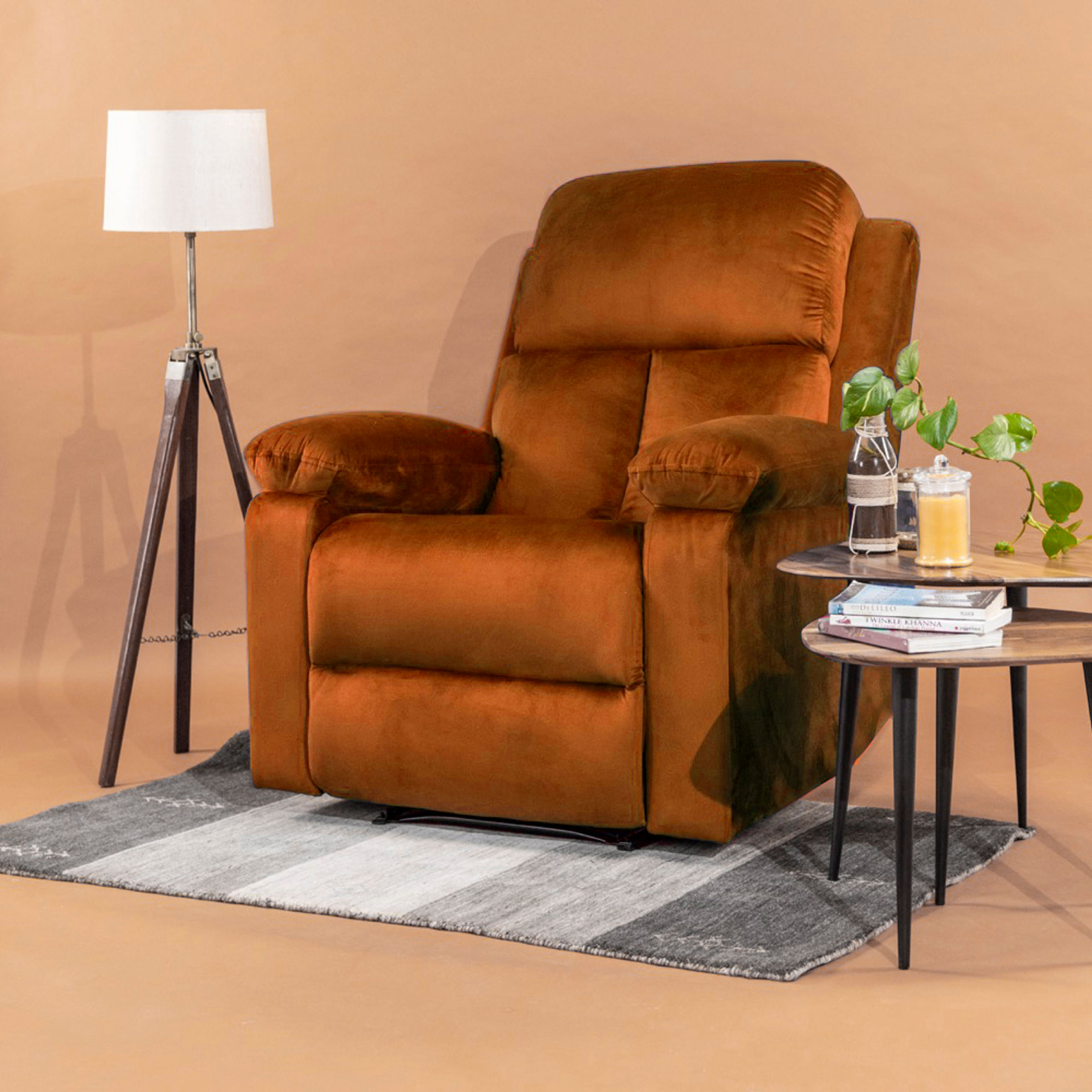 Wakefit Stargazer Recliner Seater Amber