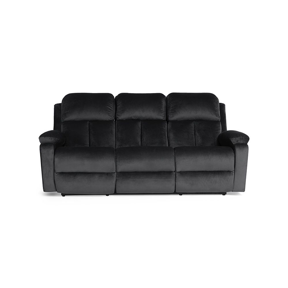 Wakefit Stargazer Recliner - 3 Seater - Vel Space Grey