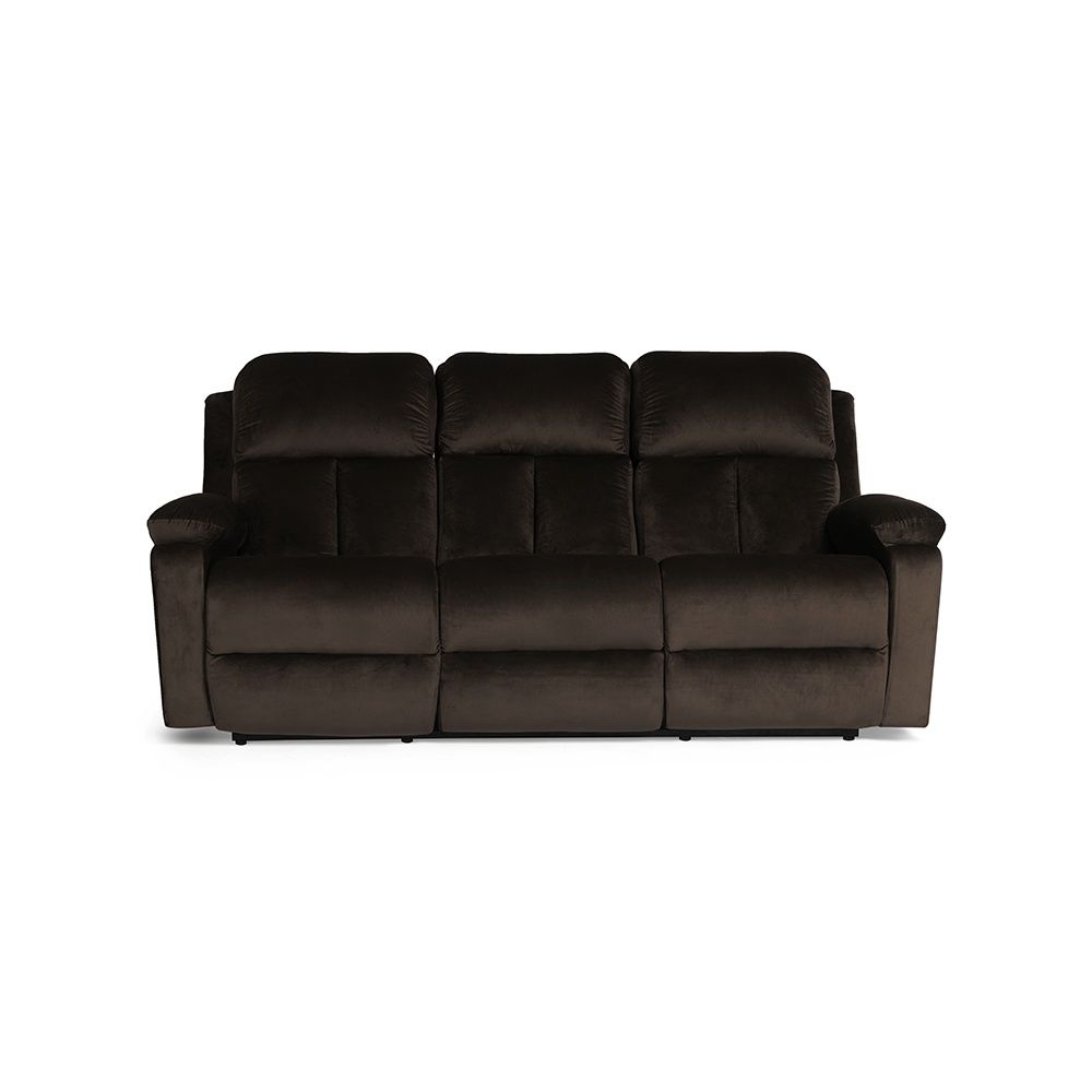Wakefit Stargazer Recliner - 3 Seater - Velvet Stone