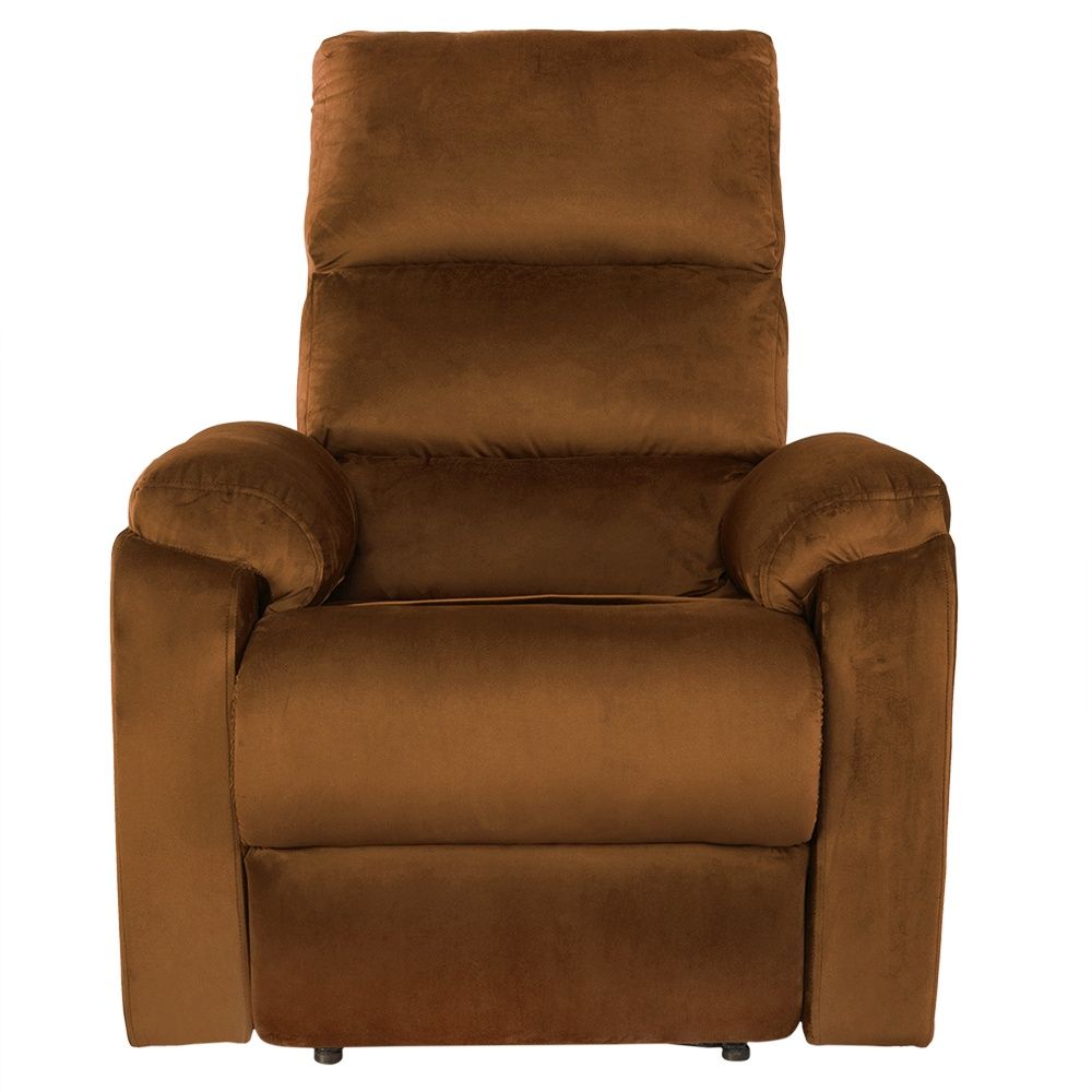 Wakefit Restmax Recliner - 1 Seater - Velvet Amber