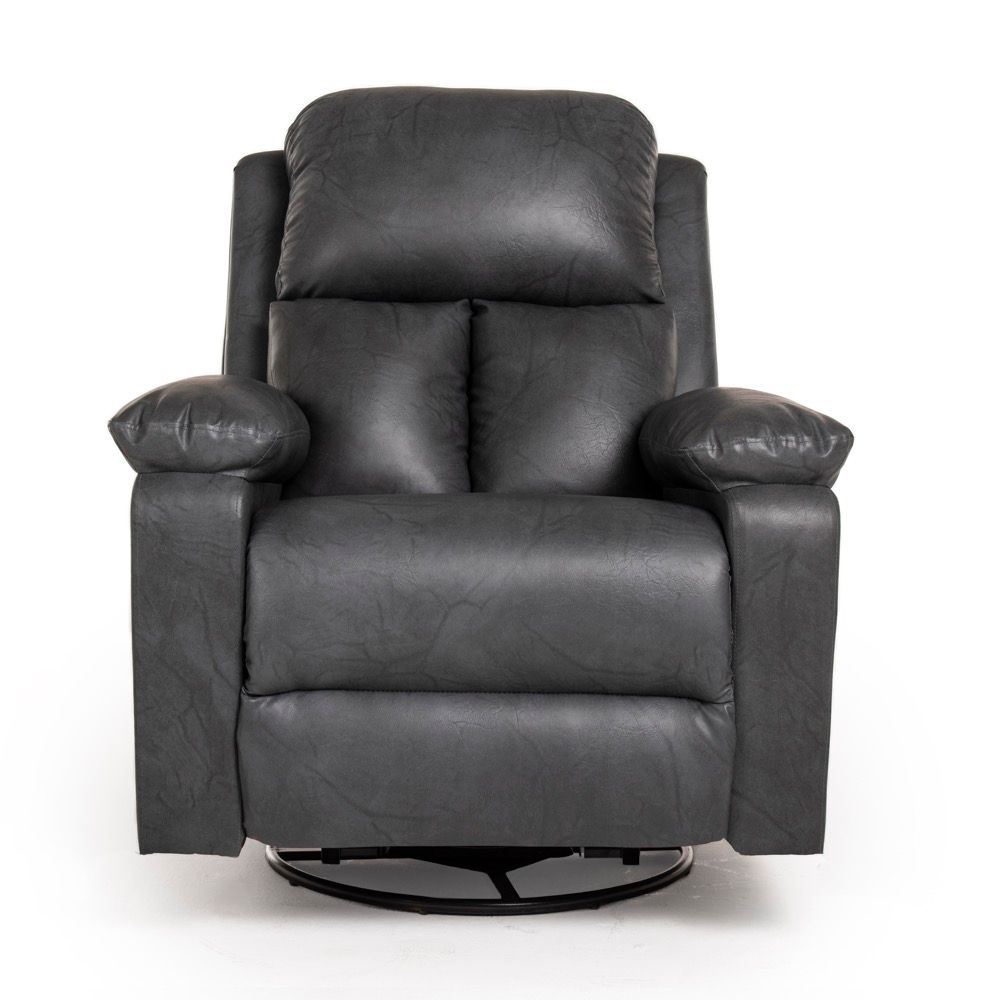 Wakefit Stargazer Rocking & Revolving Recliner - 1 Seater - Marble Grey