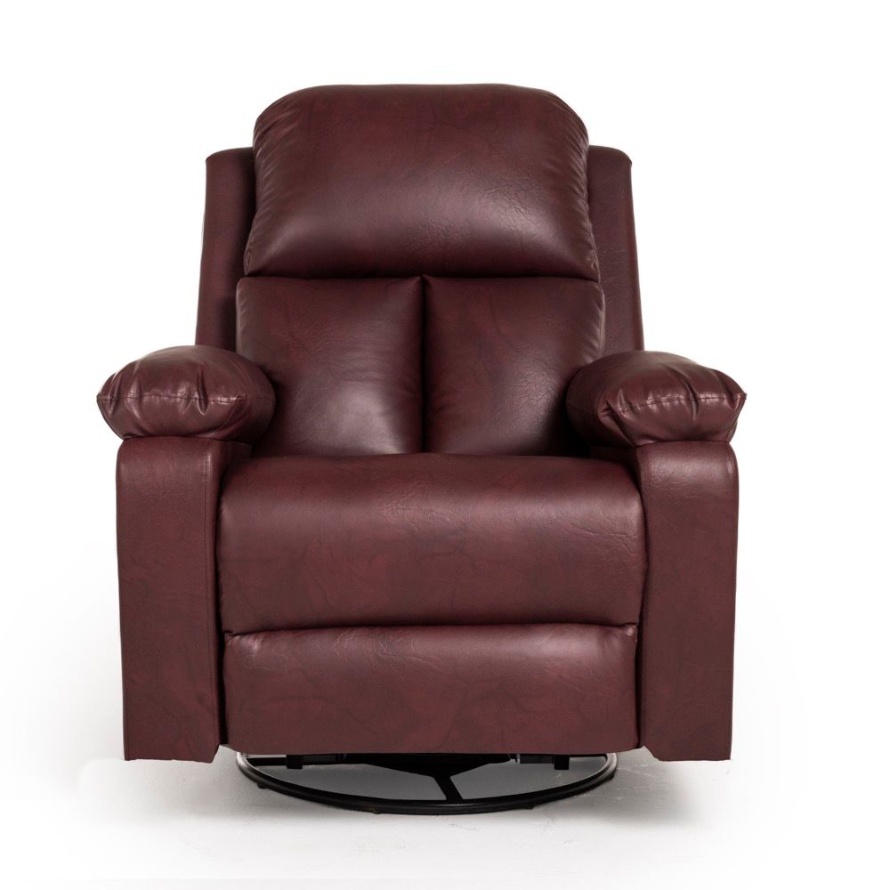 Wakefit Stargazer Rocking & Revolving Recliner - 1 Seater - Sangria