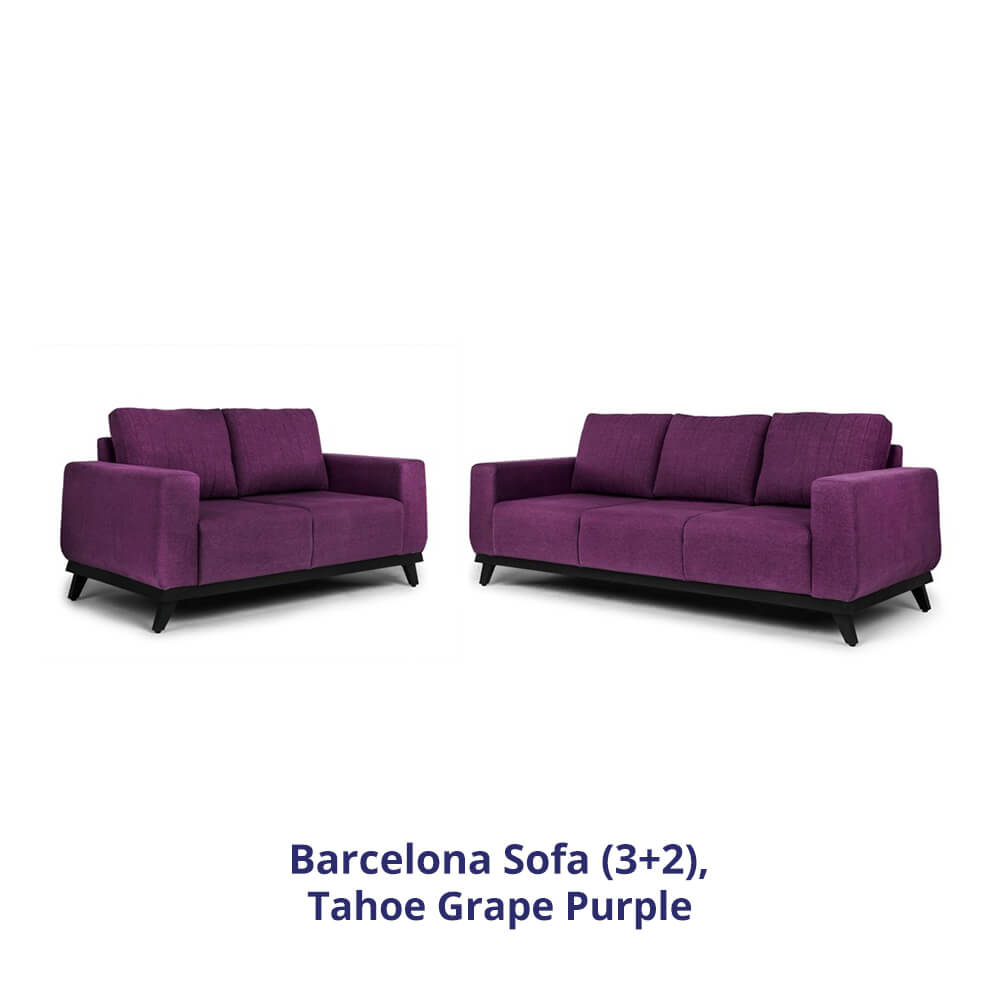 Wakefit Barcelona Sofa Set (3+2)