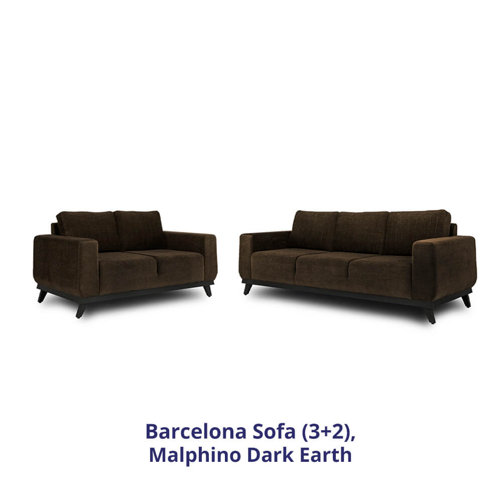 Wakefit Barcelona Sofa Set (3+2)