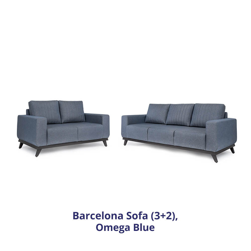 Wakefit Barcelona Sofa Set (3+2)