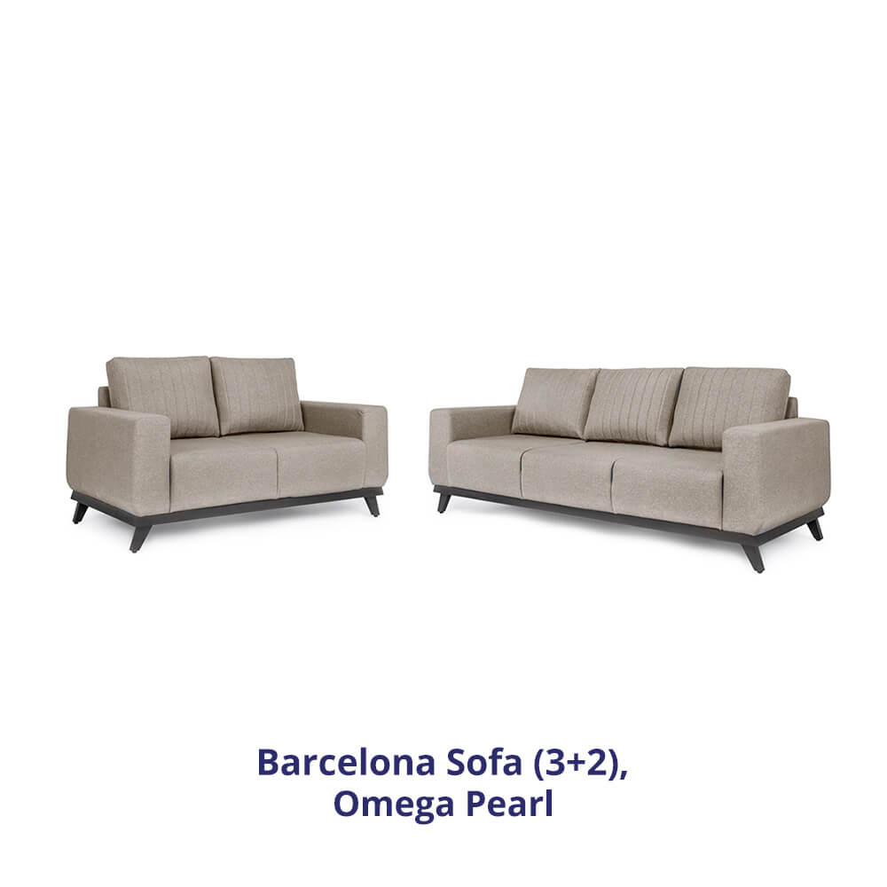 Wakefit Barcelona Sofa Set (3+2)
