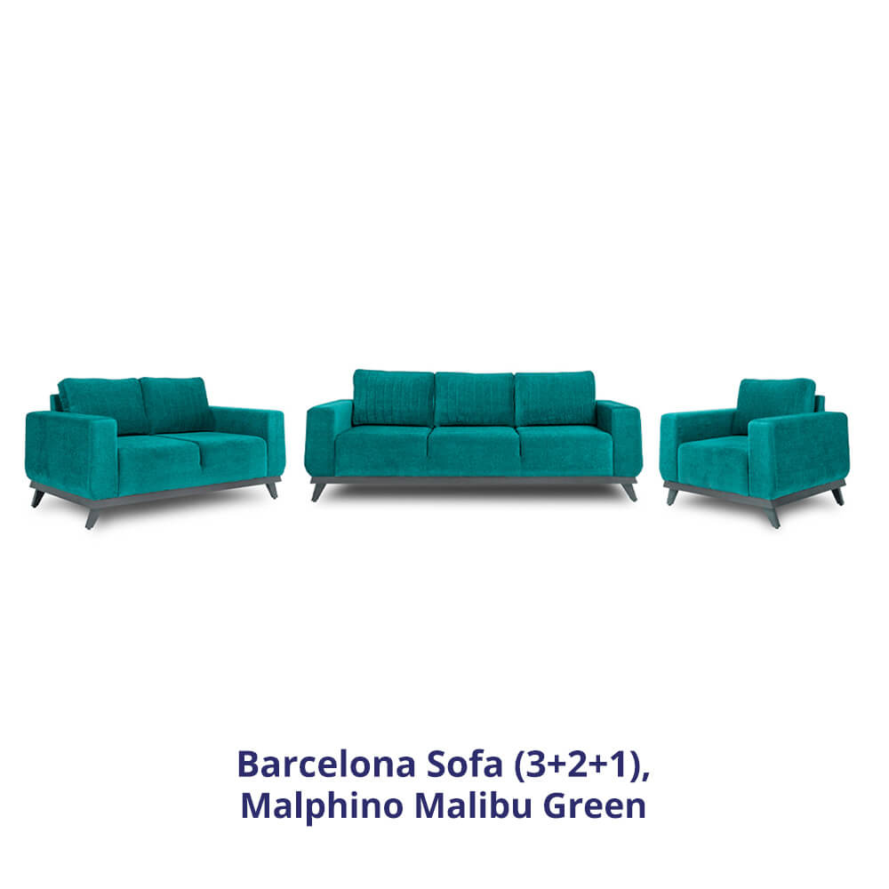 Wakefit Barcelona Sofa Set (3+2+1)