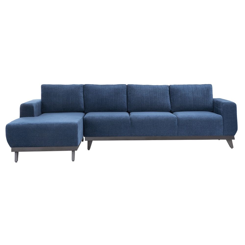 Wakefit Barcelona L Shape Sofa Set (3 Seater + Left Aligned Chaise)