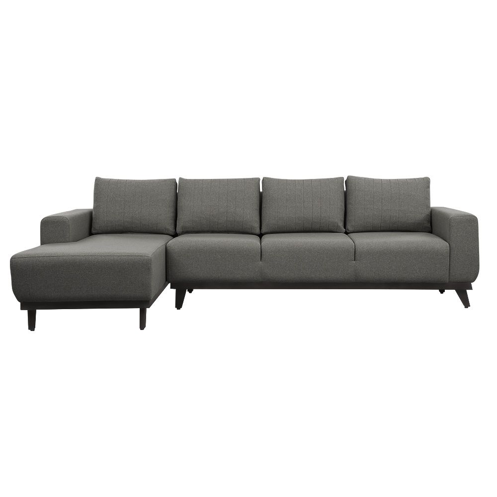 Wakefit Barcelona L Shape Sofa Set (3 Seater + Left Aligned Chaise)