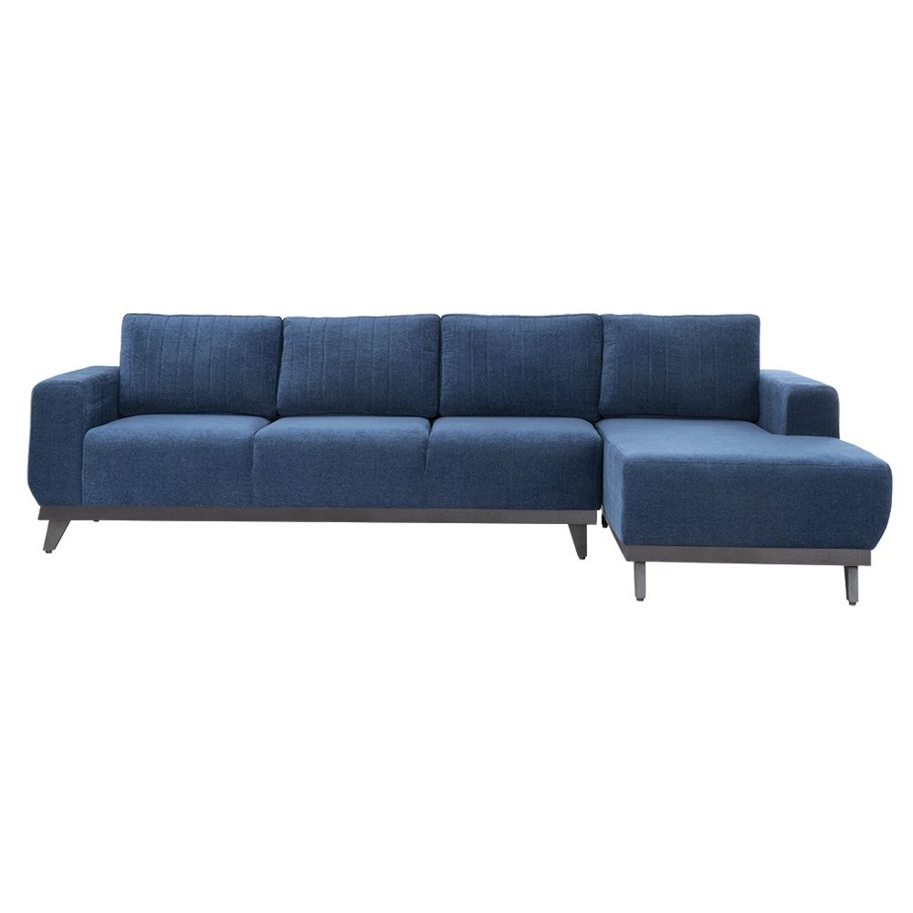 Wakefit Barcelona L Shape Sofa Set (3 Seater + Right Aligned Chaise)