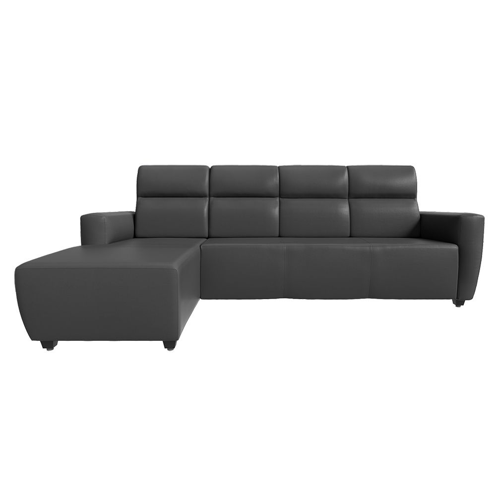 Wakefit Belize L Shape Sofa Set (3 Seater + Left Aligned Chaise)