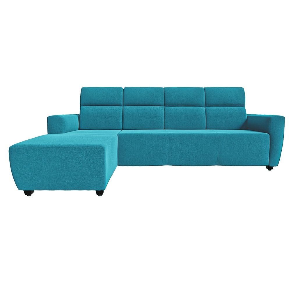 Wakefit Belize L Shape Sofa Set (3 Seater + Left Aligned Chaise)