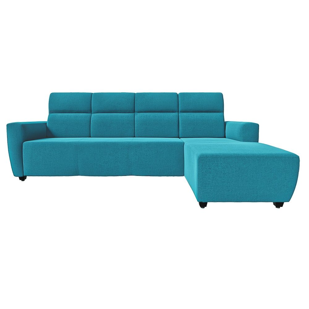 Wakefit Belize L Shape Sofa Set (3 Seater + Right Aligned Chaise)
