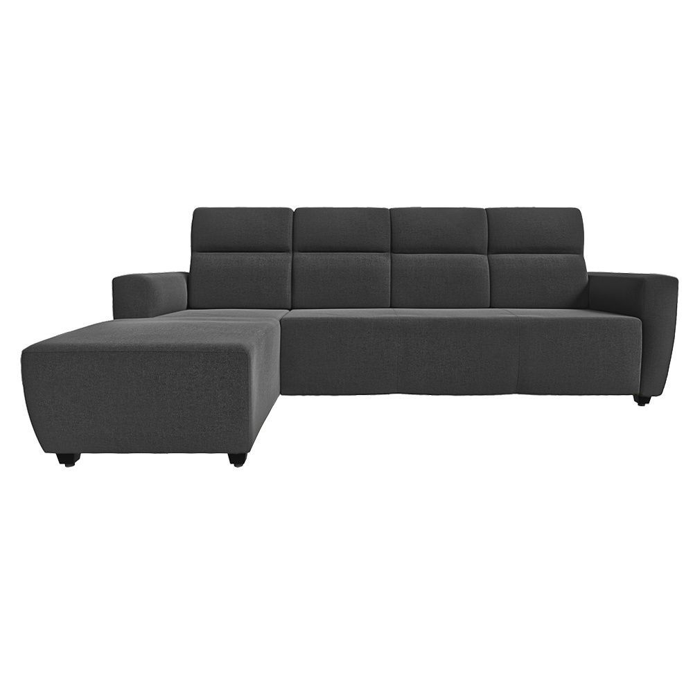 Wakefit Belize L Shape Sofa Set (3 Seater + Left Aligned Chaise)
