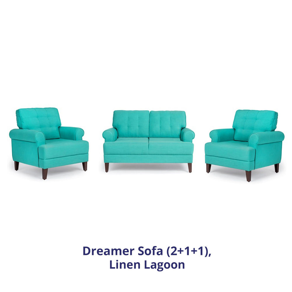 Wakefit Dreamer Sofa Set (2+1+1)
