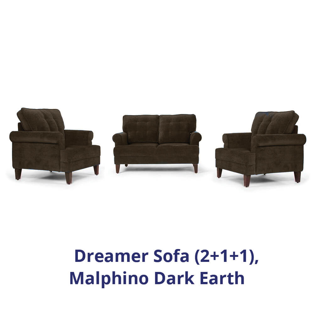 Wakefit Dreamer Sofa Set (2+1+1)