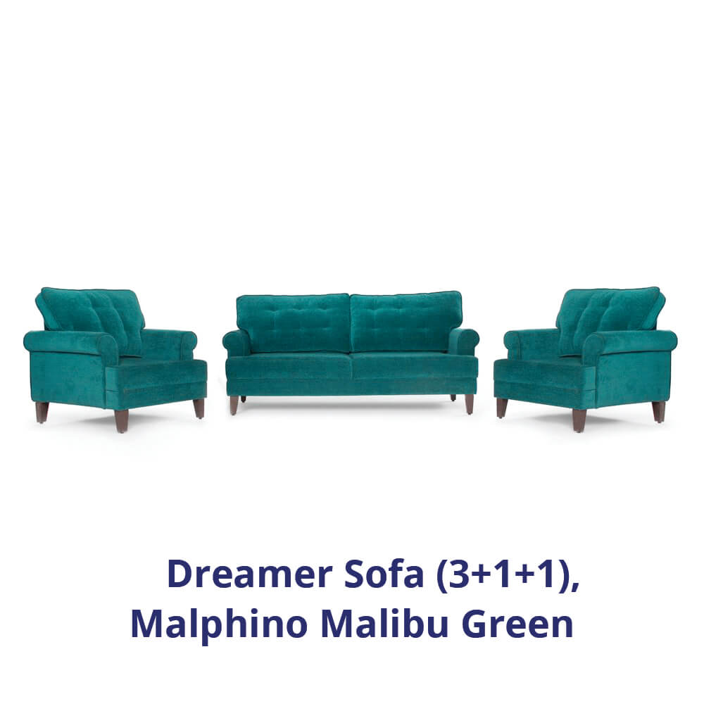 Wakefit Dreamer Sofa Set (3+1+1)