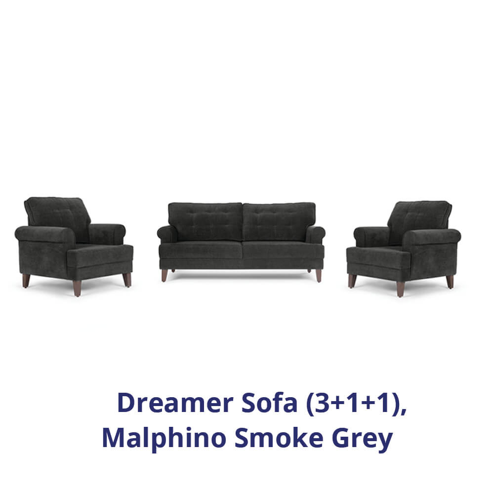 Wakefit Dreamer Sofa Set (3+1+1)