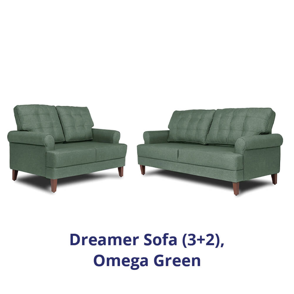 Wakefit Dreamer Sofa Set (3+2)
