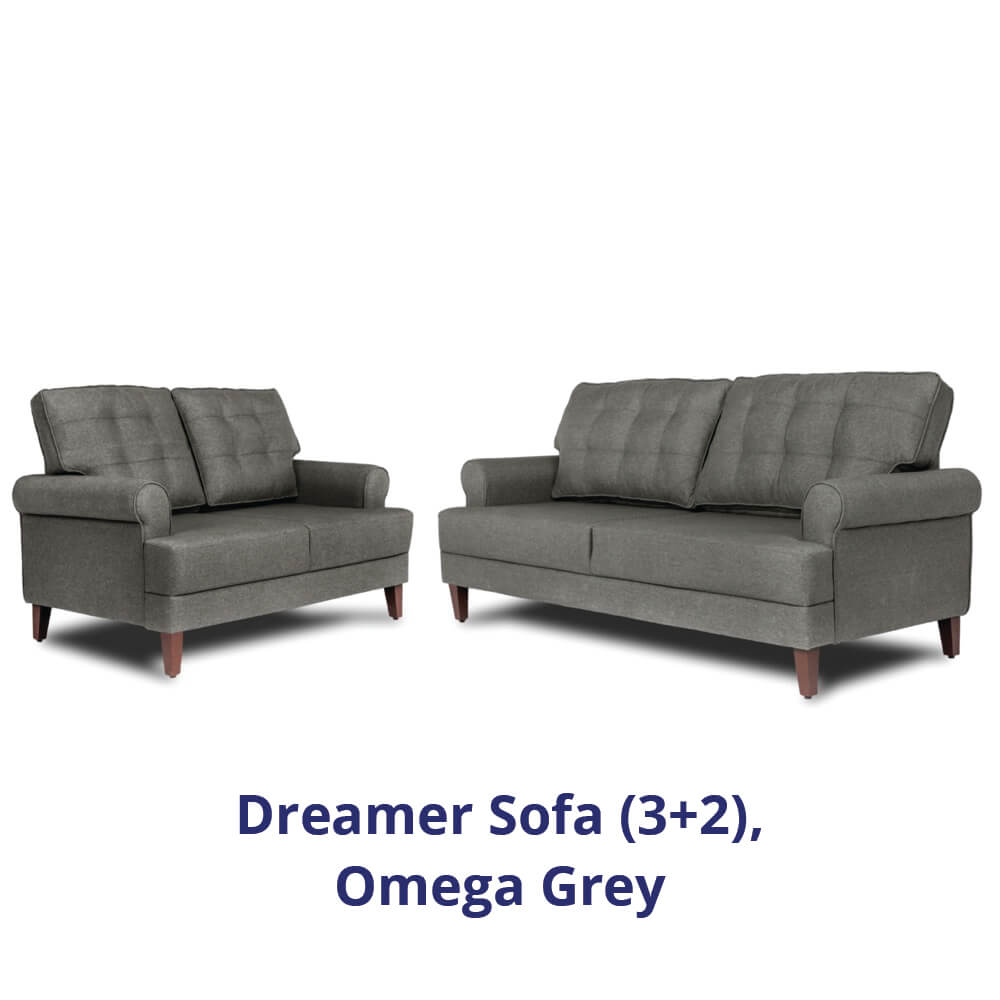 Wakefit Dreamer Sofa Set (3+2)