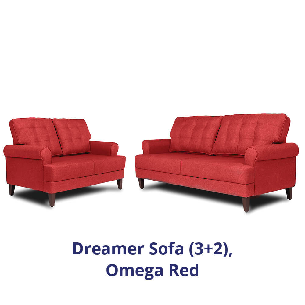 Wakefit Dreamer Sofa Set (3+2)