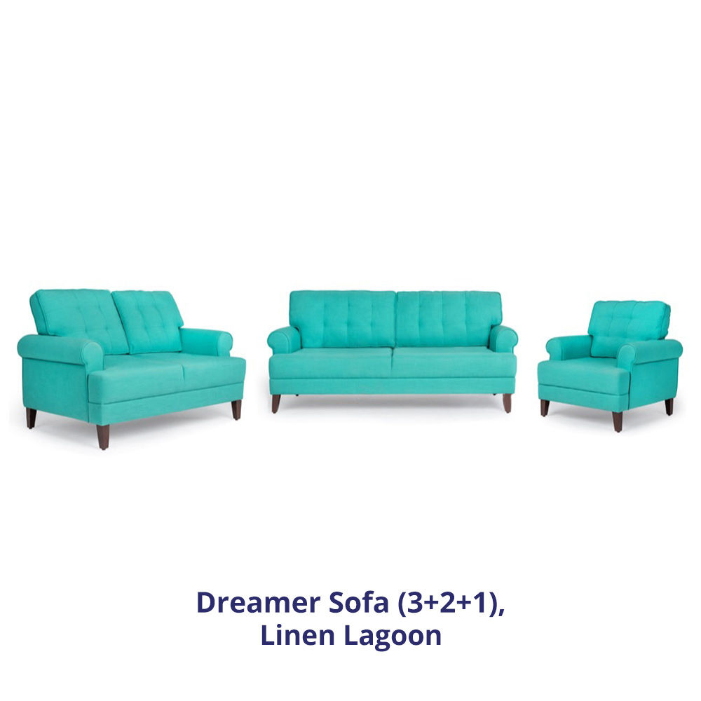 Wakefit Dreamer Sofa Set (3+2+1)