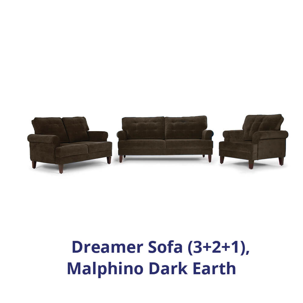 Wakefit Dreamer Sofa Set (3+2+1)