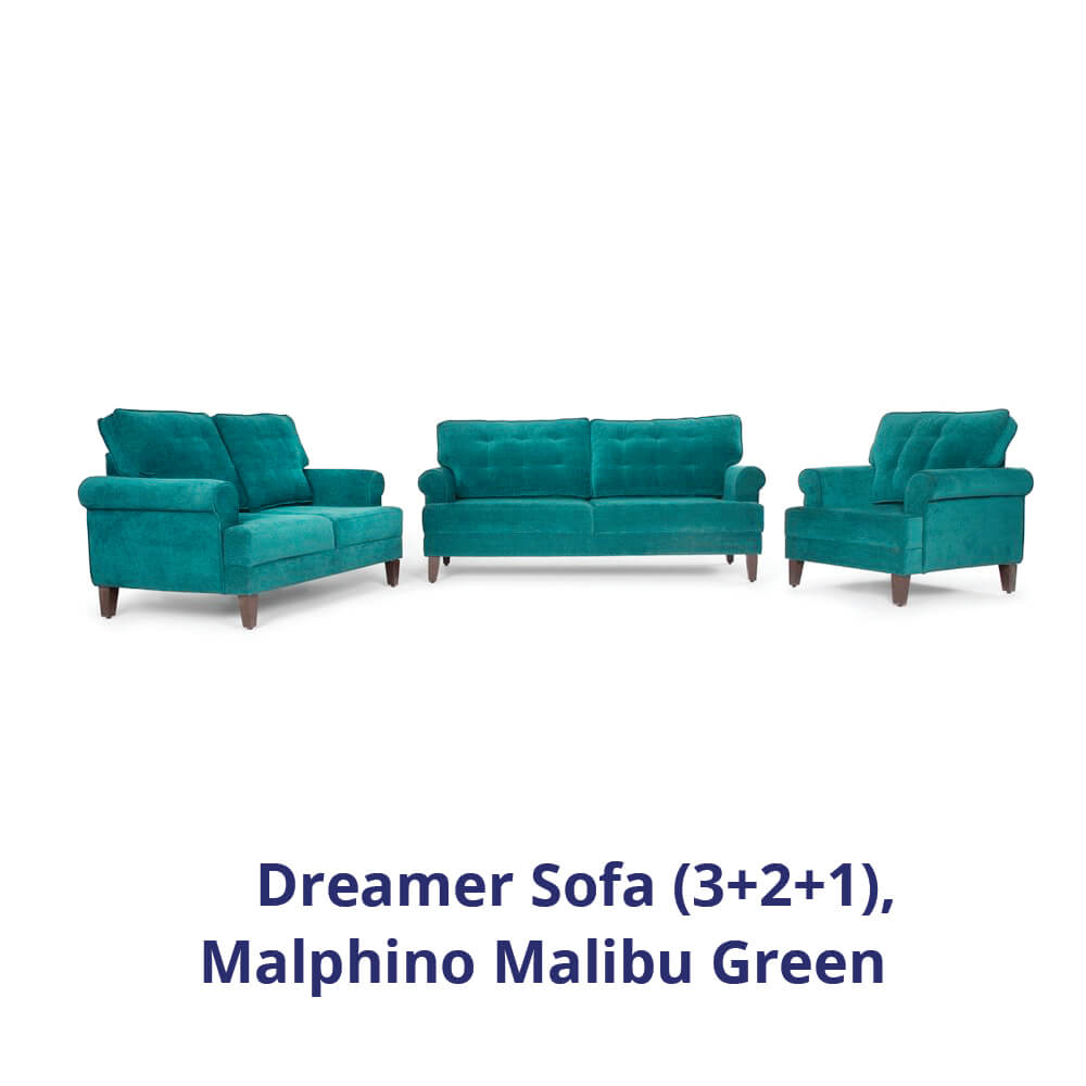 Wakefit Dreamer Sofa Set (3+2+1)