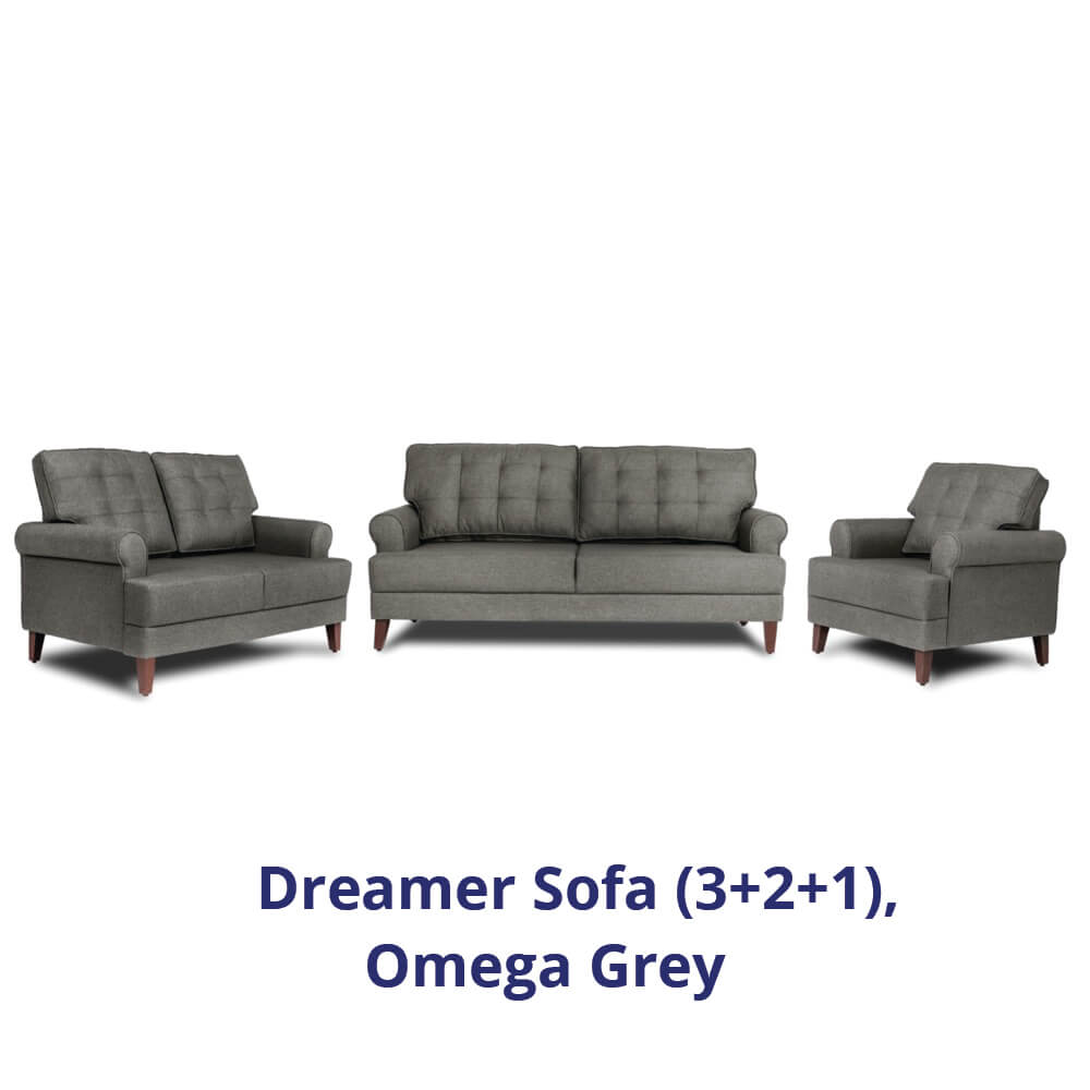 Wakefit Dreamer Sofa Set (3+2+1)