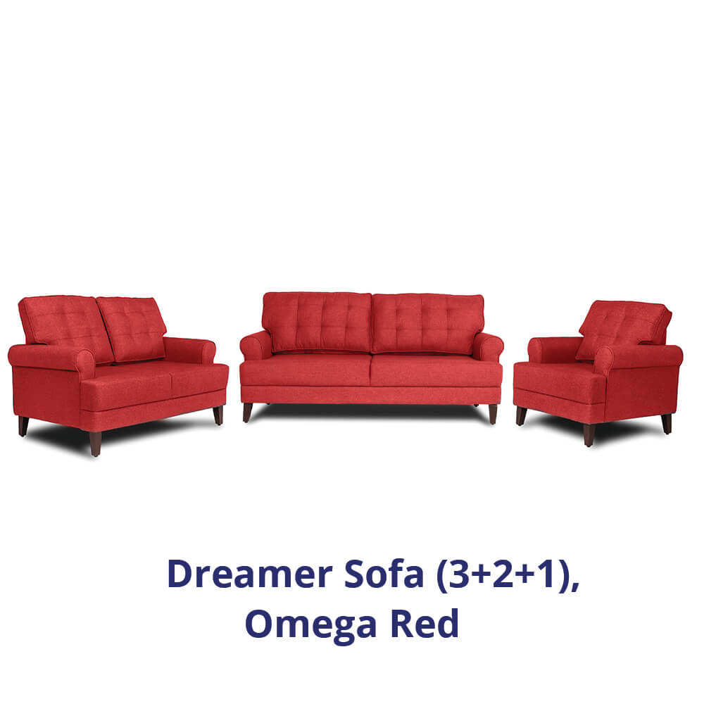 Wakefit Dreamer Sofa Set (3+2+1)