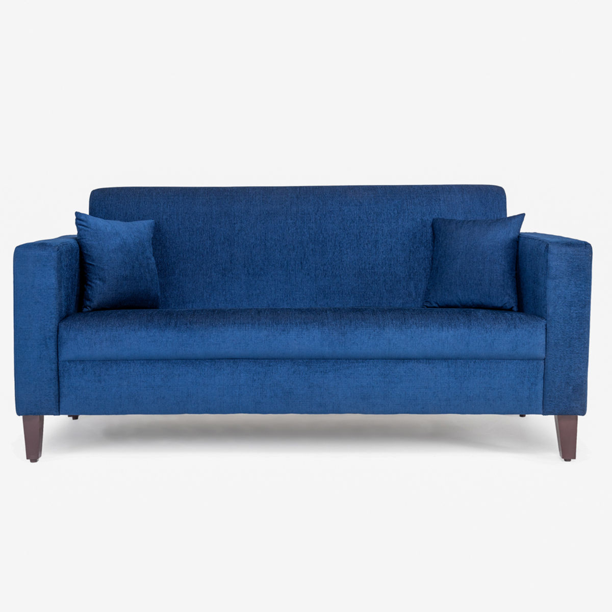 Wakefit Hawaii Sofa - 3 Seater - Dark Blue