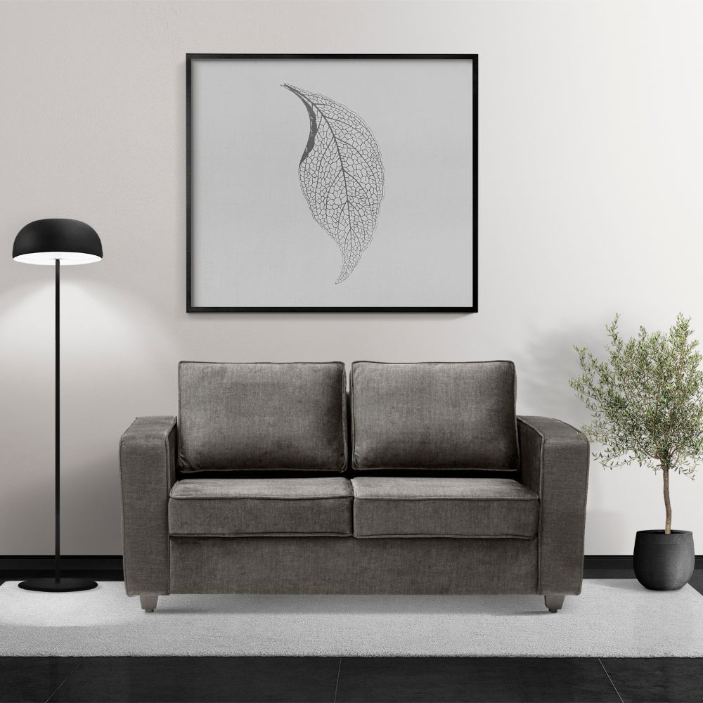 Wakefit Napper Plus Sofa - Two Seater Vogue Taupe