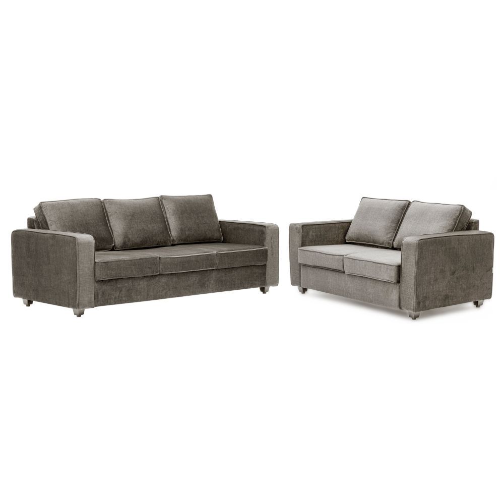 Wakefit Napper Plus Sofa Set - (3+2) Vogue Taupe